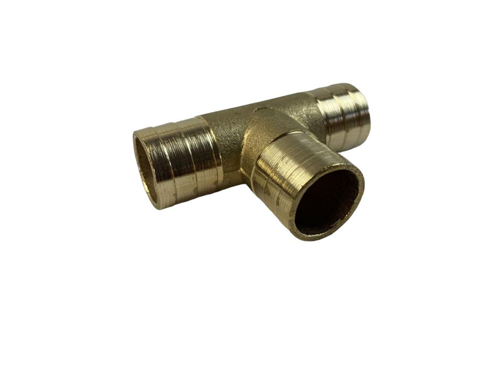 Перехідник шлангів обігрівача (D 20х20х20) латунь (трійник) Мукачево - фото 3