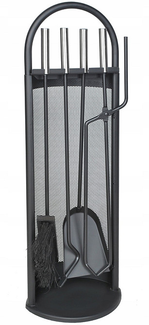 Аксессуары совок ,щипцы ,метелка и кочерга для камина 5в1 Kaminer (4165) Нововолынск - изображение 2