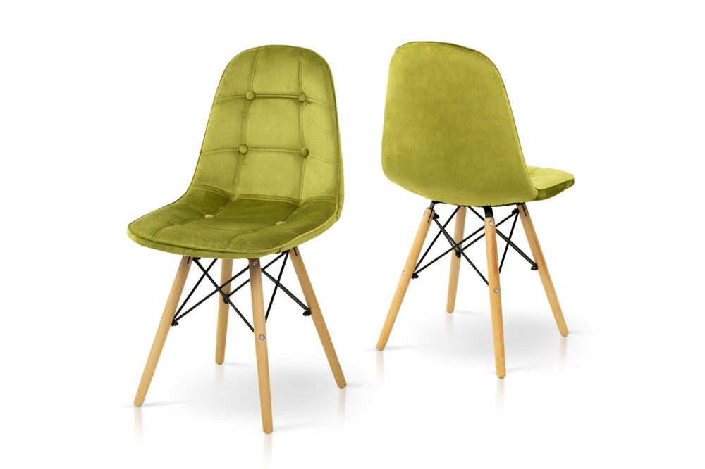 Стілець ДЖАСТІН, велюр оливковий Київ - фото 5