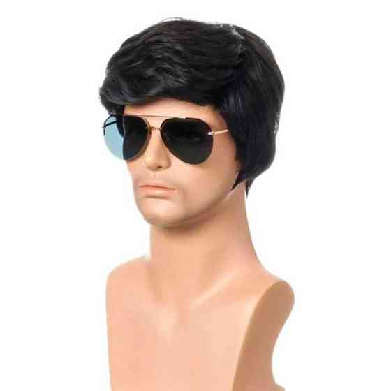 Перука чоловіча коротка Natural Black Вінниця