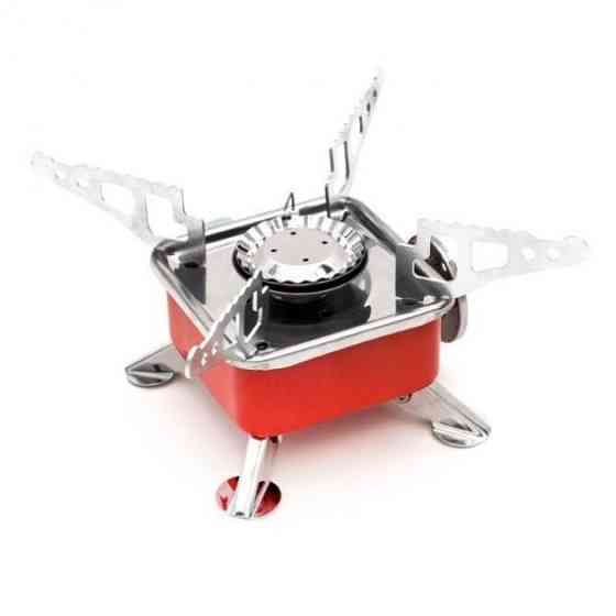 Туристическая газовая плита-горелка, принуждение, таганок с пьезоподжигом Kovar K-202 с чехлом Київ