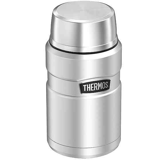 Термос для Їжи з ложкою 0.71 літр "Thermos Stainless King Food Flask" (173050) Stainless Steel Нововолинськ