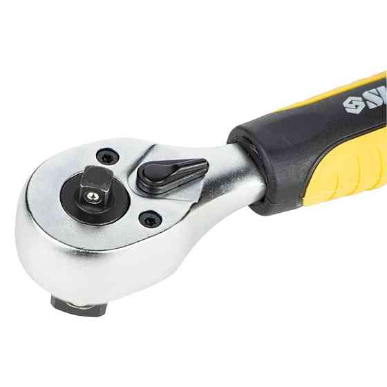 Sigma Ключ-трещотка двухсторонняя укороченная 1/4"-1/2" 145мм 72T CrV SIGMA (6050251) Коломыя