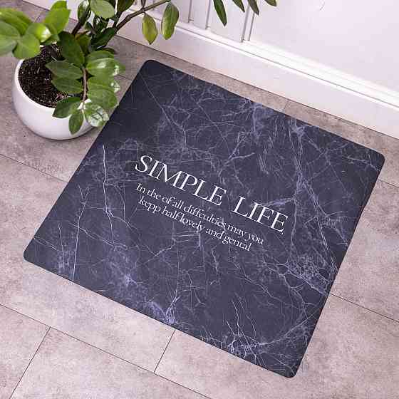 Jiamat Килимок для ванної кімнати Simple Life 58*58 см діатомітовий HP-42-11 Коломия