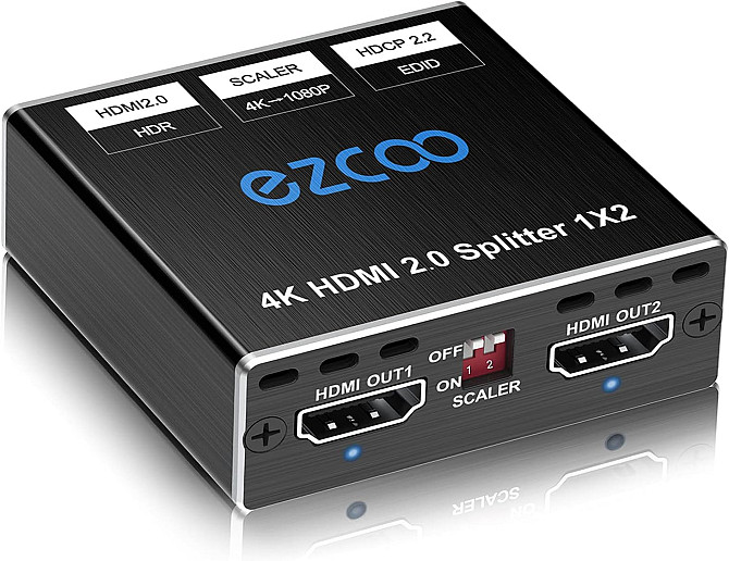 Сплітер Ezcoo 4K HDMI 1*2 Луцк - изображение 1