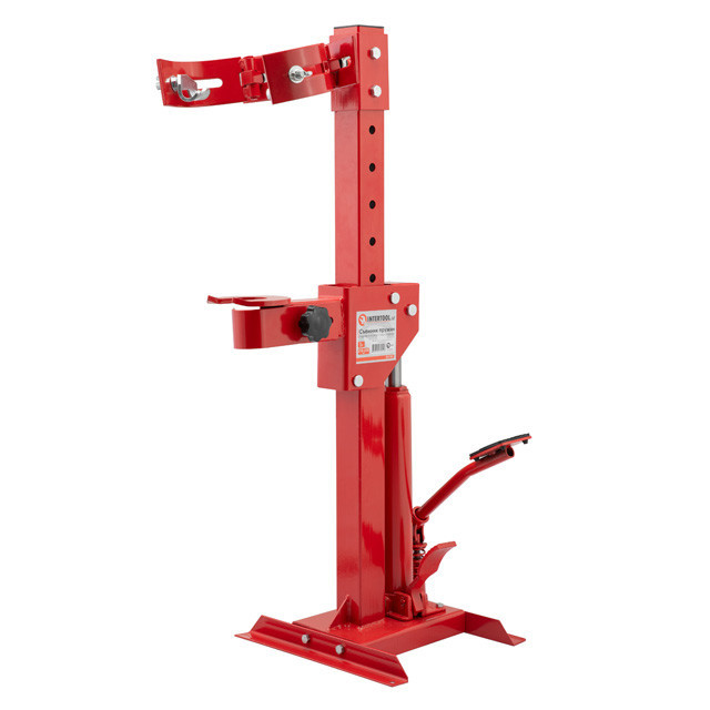 Знімач пружин гідравлічний, стаціонарний, 1 т INTERTOOL GT1701 Київ - фото 1