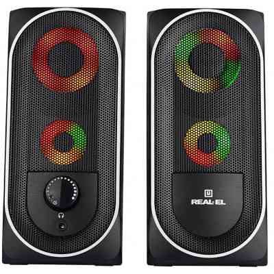 Акустическая система REAL-EL S-110 USB Black Винница