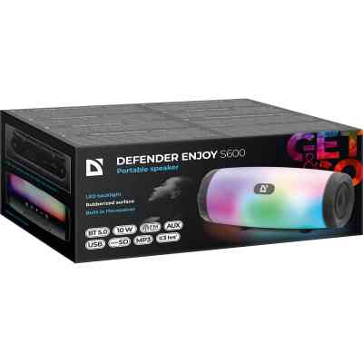 Акустична система Defender Enjoy S600 10Вт Light/FM/microSD/USB Black (65603) Вінниця