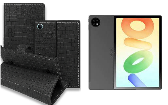 Книжка-трансформер для планшета Blackview Oscal Pad 5, колір Black Krokodil Black Київ