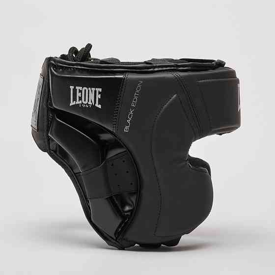 Боксерський шолом Leone Mono Black L Каменское