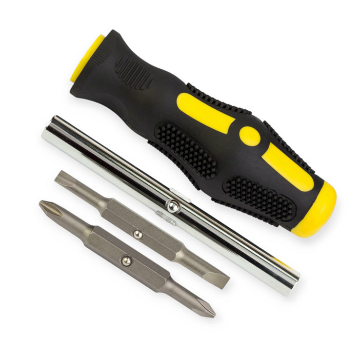 Викрутка 2-х сторін. з подовжувачем 4в1 CrV (вакуумн. у-ка) Мукачево - фото 7