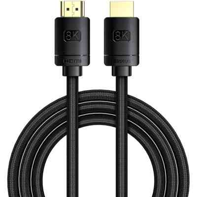 Кабель мультимедийный HDMI to HDMI 3.0m V2.1 Baseus (CAKGQ-L01) Винница