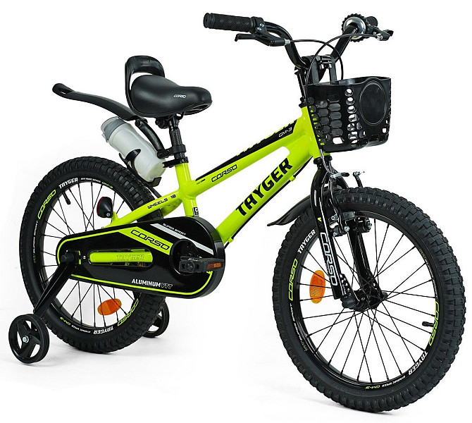 Велосипед дитячий 16" CORSO TAYGER TG-17896 алюмінієва рама, для дітей Київ - фото 1