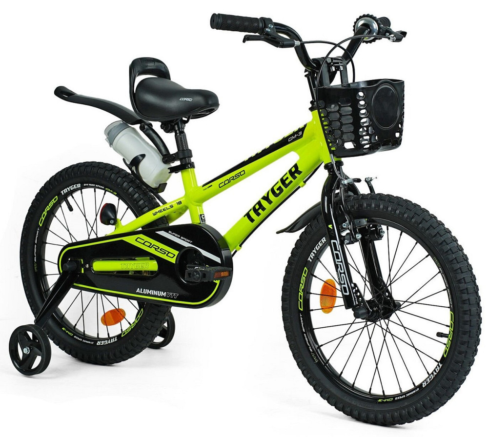 Велосипед дитячий 16" CORSO TAYGER TG-17896 алюмінієва рама, для дітей Київ - фото 1