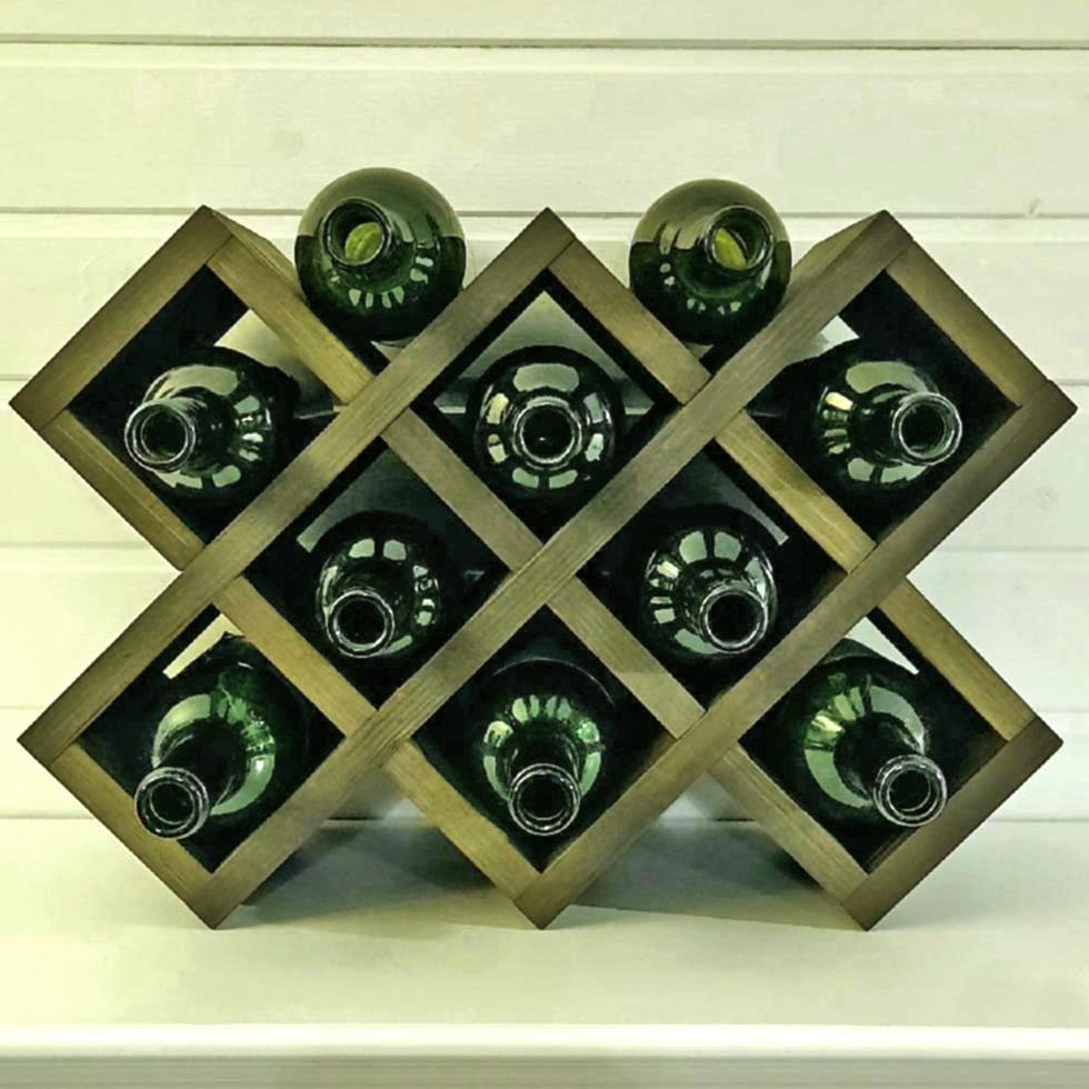 Настільна винна полиця "Ратон" мускат Миколаїв - фото 1