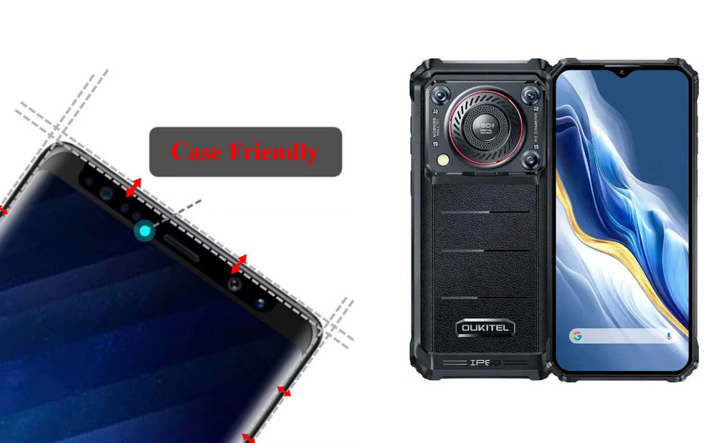 Захисне скло HyperGlass Pro для Oukitel WP36, Oukitel WP36 Pro – максимальна чутливість та захист Київ - фото 4