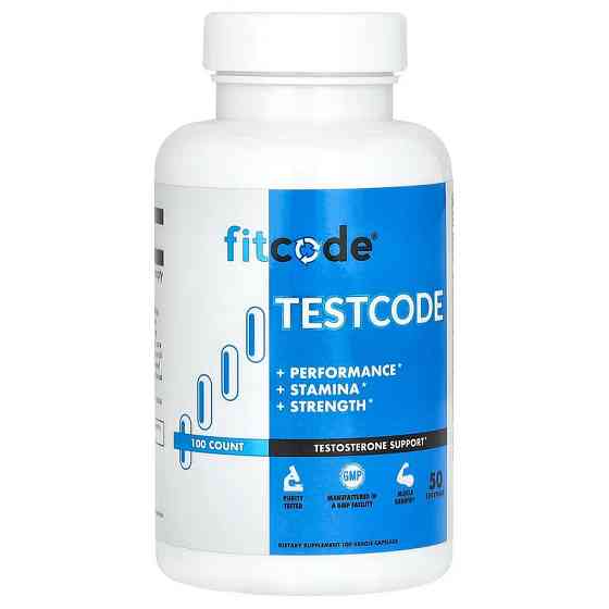 Бустер тестостерону FITCODE Testcode 100 Veggie Capsules Луцьк