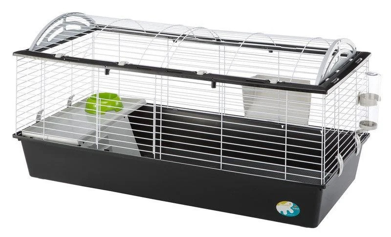Велика клітина для кроликів і морських свинок Ferplast Casita 120 (Ферпласт Касіта 120) Чорний Запоріжжя - фото 1