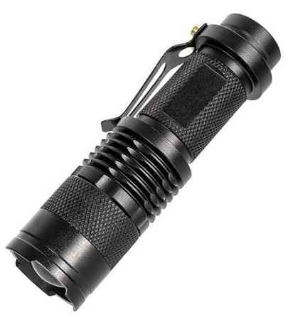 Ліхтарик міні алюмінієвий CREE Q5 LED АА AC Prof SK68 Київ