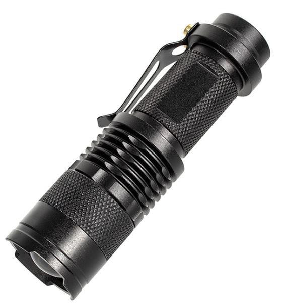 Ліхтарик міні алюмінієвий CREE Q5 LED АА AC Prof SK68 Київ - фото 1