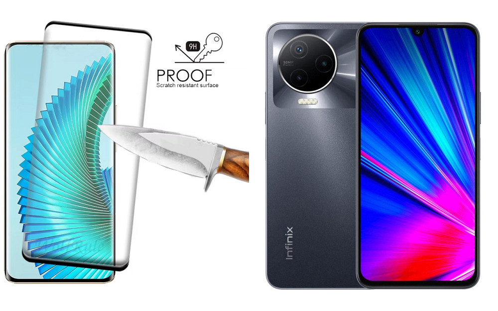 Захисне скло HyperGlass Pro для Infinix Note 12 2023 – максимальна чутливість та захист Київ - фото 1