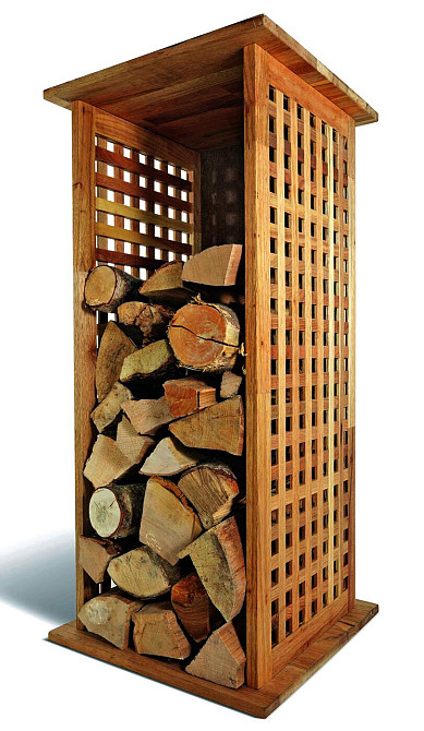 Дровница деревянная 