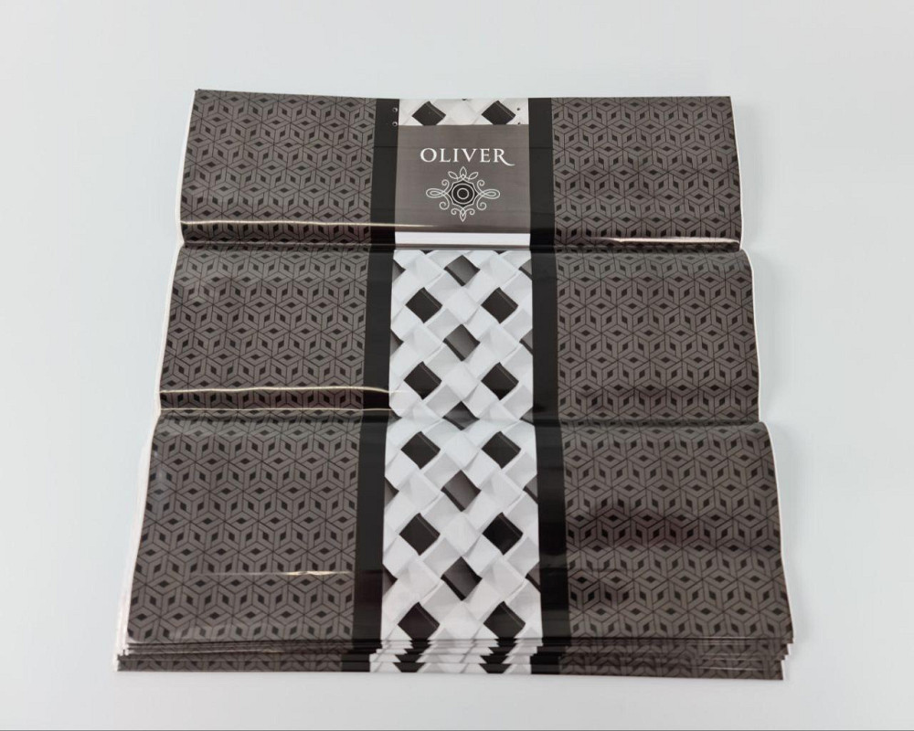 Полиэтиленовый пакет (40х40) с пластиковой ручкой  