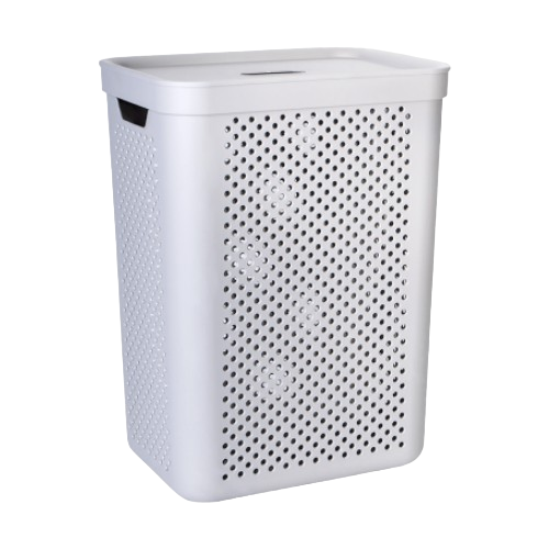 Кошик для білизни 45л з органайзером какао Simple Алеана Житомир - фото 6