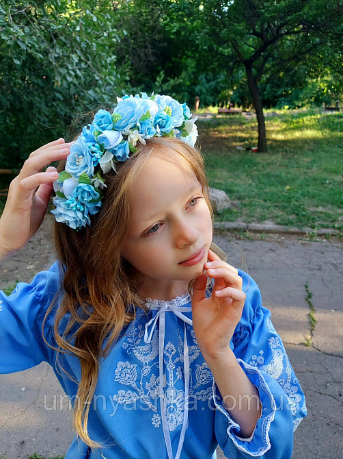 Дитяча сукня-вишинка вишите плаття "Пташечки" Кривий Ріг - фото 5