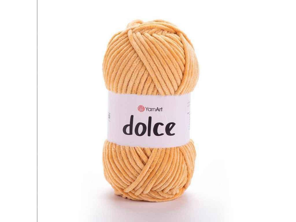 Пряжа Dolce рудий 100% мікрополіестр 120м 100г 5шт/уп 854 ТМ YarnArt Київ - фото 1