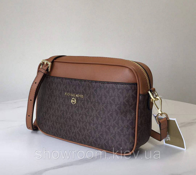Сумка жіноча MK Charm коричнева Київ - фото 2