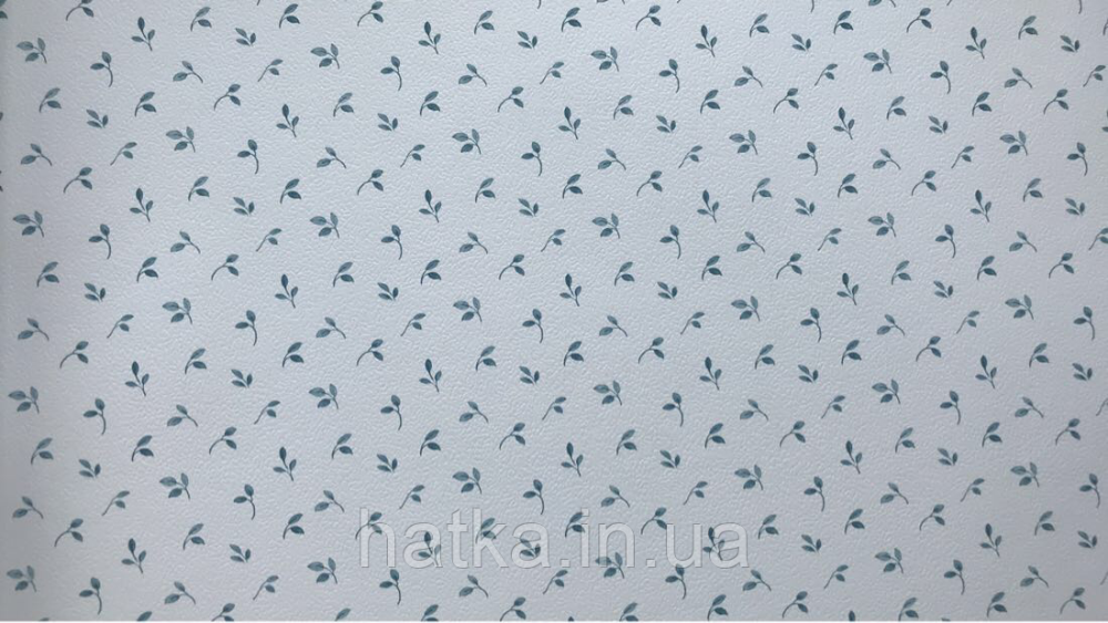 Шпалери вінілові на флізелін Petite Fleur 4 Rasch Texti 288680 на білому фоні зелені гілочки Київ - фото 1