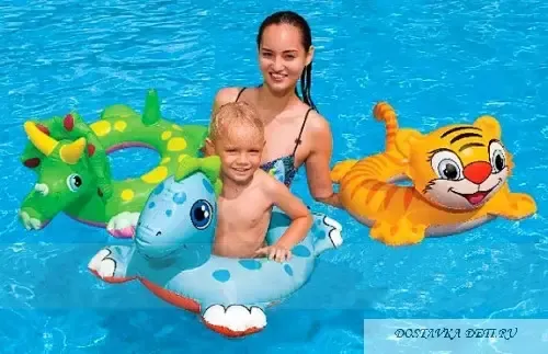 Детский надувной круг Лев Надувной круг для детей Intex Коломыя - изображение 6
