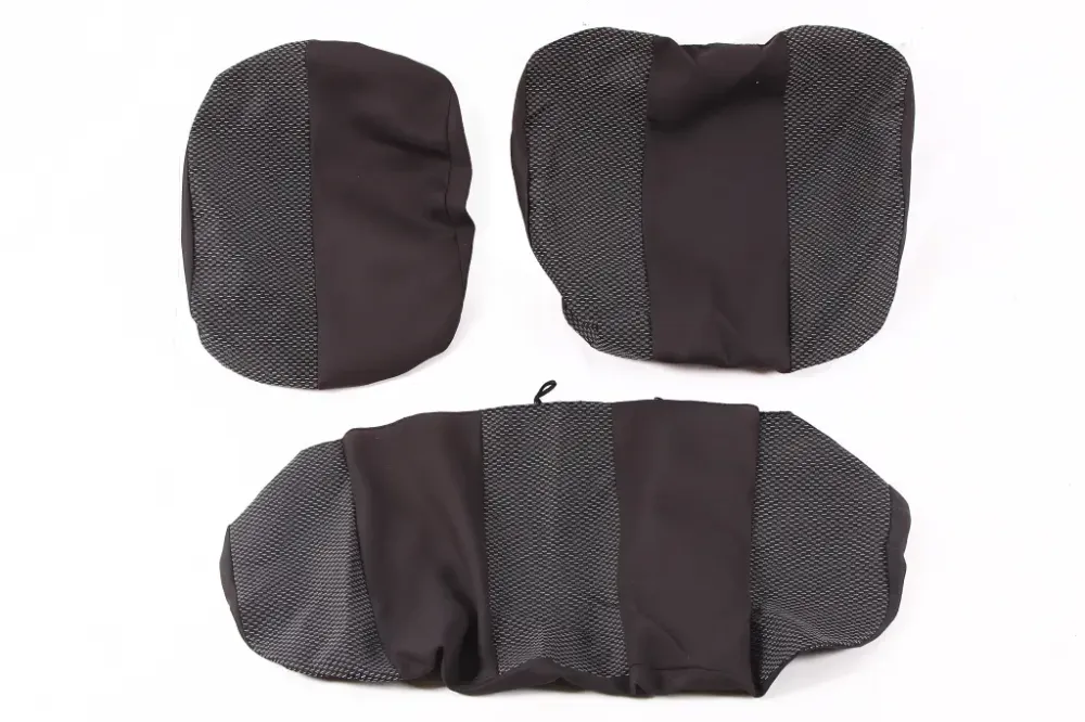 Чехлы на сидушки Авто-Елегант универс. с раздельной зад. спинкой серые Винница - изображение 3