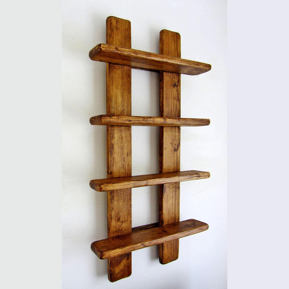 Настінна полиця "Парадокс" капучино Миколаїв - фото 3