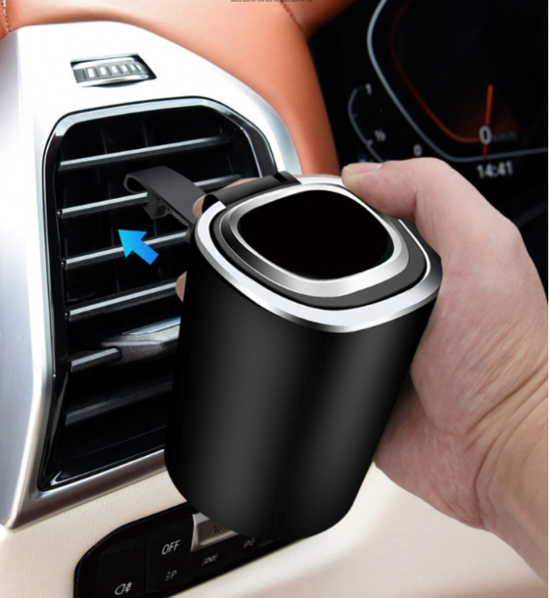 Универсальная пепельница для автомобиля на обдув и в подстаканник с подсветкой Кременчуг - изображение 5