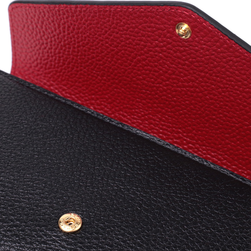 Містке портмоне для жінок з натуральної шкіри Чорний (Tony Bellucci) Київ - фото 1