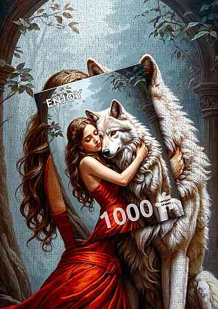 Пазл Леді та вовк - Lady and the Wolf (Enjoy-2165) Киев