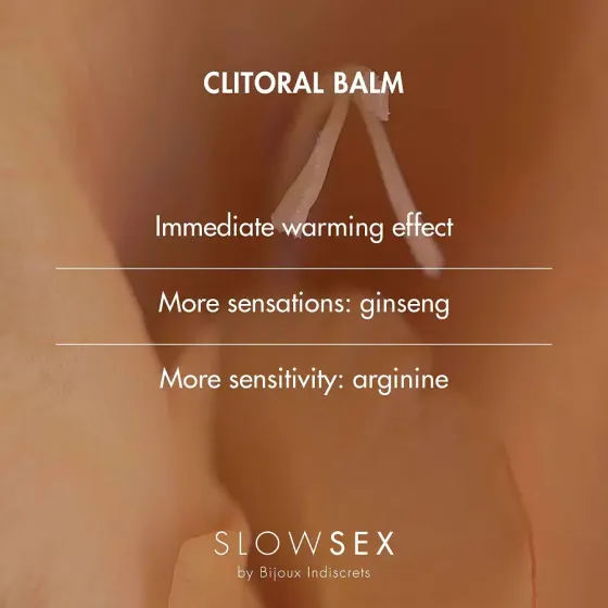Розігрівальний бальзам для клітора Bijoux Indiscrets Slow Sex Clitoral balm Львів