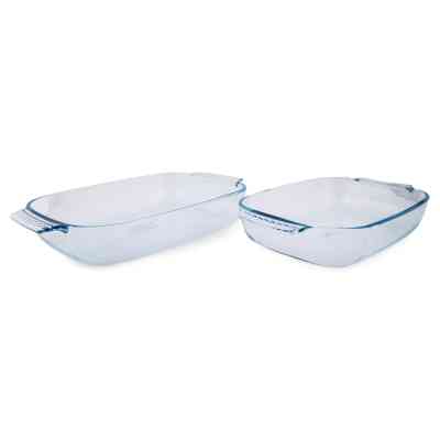 Форма для выпечки Pyrex Classic прямокутна набір 2 шт 2.6 л 1.9 л (912S967/7045) Винница