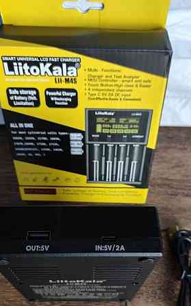 Зарядное устройство LiitoKala Lii-M4S оригинал, +блок зарядки. Киев