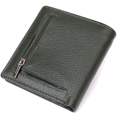 Кошелек ST Leather Из натуральной кожи Зеленый (23093) Винница - изображение 4