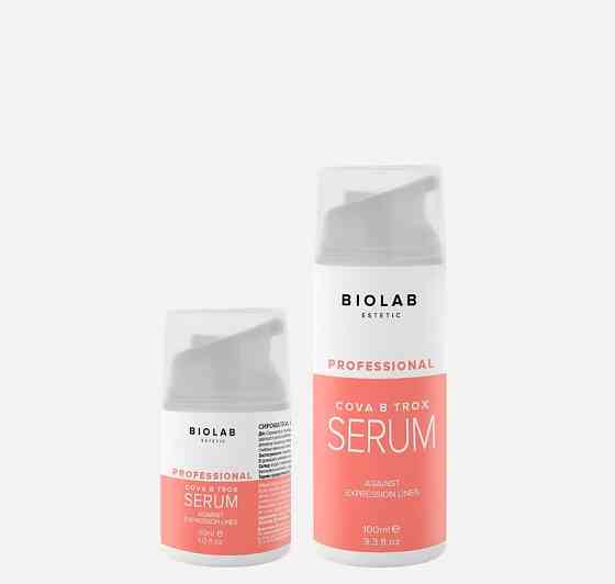 Сироватка проти мімічних зморшок Cova B Trox Serum BIOLAB Estetic, 100 мл Дніпро