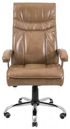 Офісне Крісло Керівника Richman Бургас Titan Cream Хром М2 AnyFix Бежевий Київ