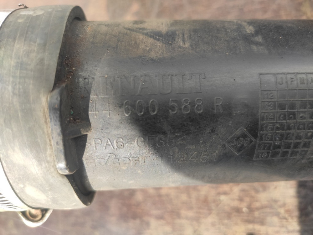 Патрубок інтеркулера бі-турбо Renault Master III 2.3 dci 2010-2024 (144600588R) Ковель - фото 7