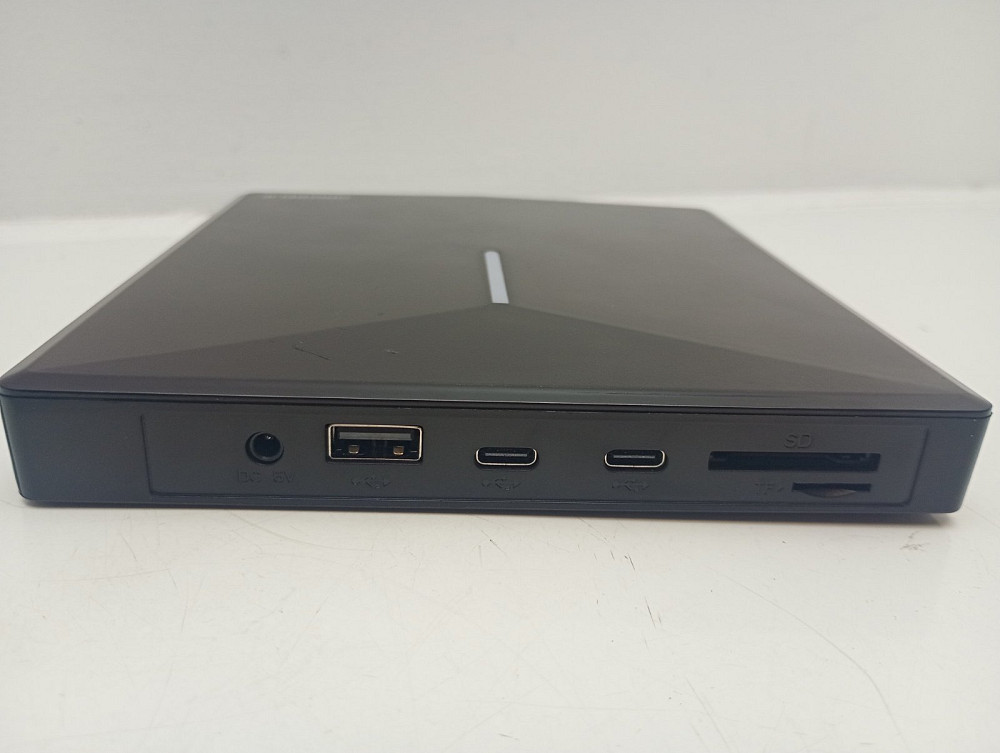 Зовнішній CD/DVD привід ORIGBELIE з 2*USB, 2*Type C та слотами для карт TF/SD (товар вживаний) Луцк - изображение 4