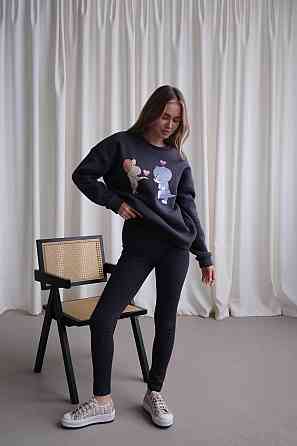 Женский трендовый зимний костюм Графит, 42/44 Одесса