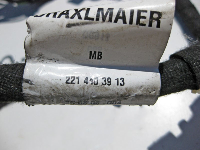 Mercedes-Benz  A2214403413 Джгут електропроводки передніх лівих дверей S-Class W221 Одеса - фото 3