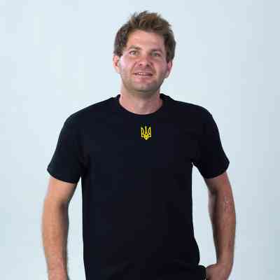 Футболка Sol's Regent Тризуб чорний M (11380309/141M) Вінниця