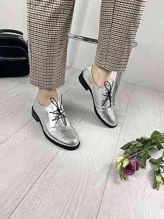 VIKTTORIO Туфлі жіночі VIKTTORIO 222 срібні (весна-літо, шкіра натуральна) (3133) Коломыя